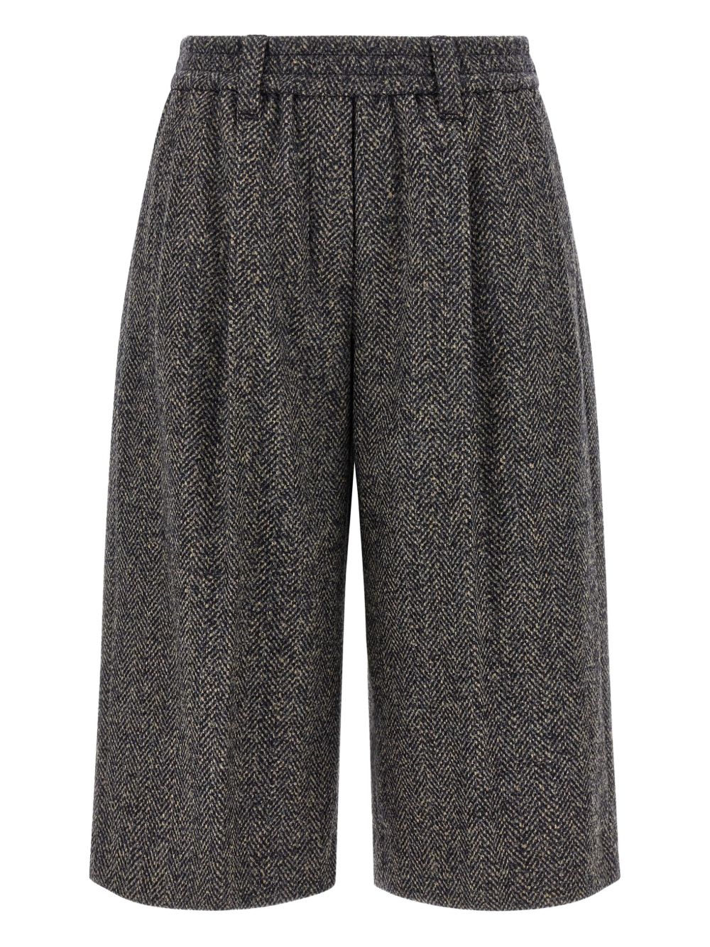 Brunello Cucinelli Herringbone Twill Shorts
