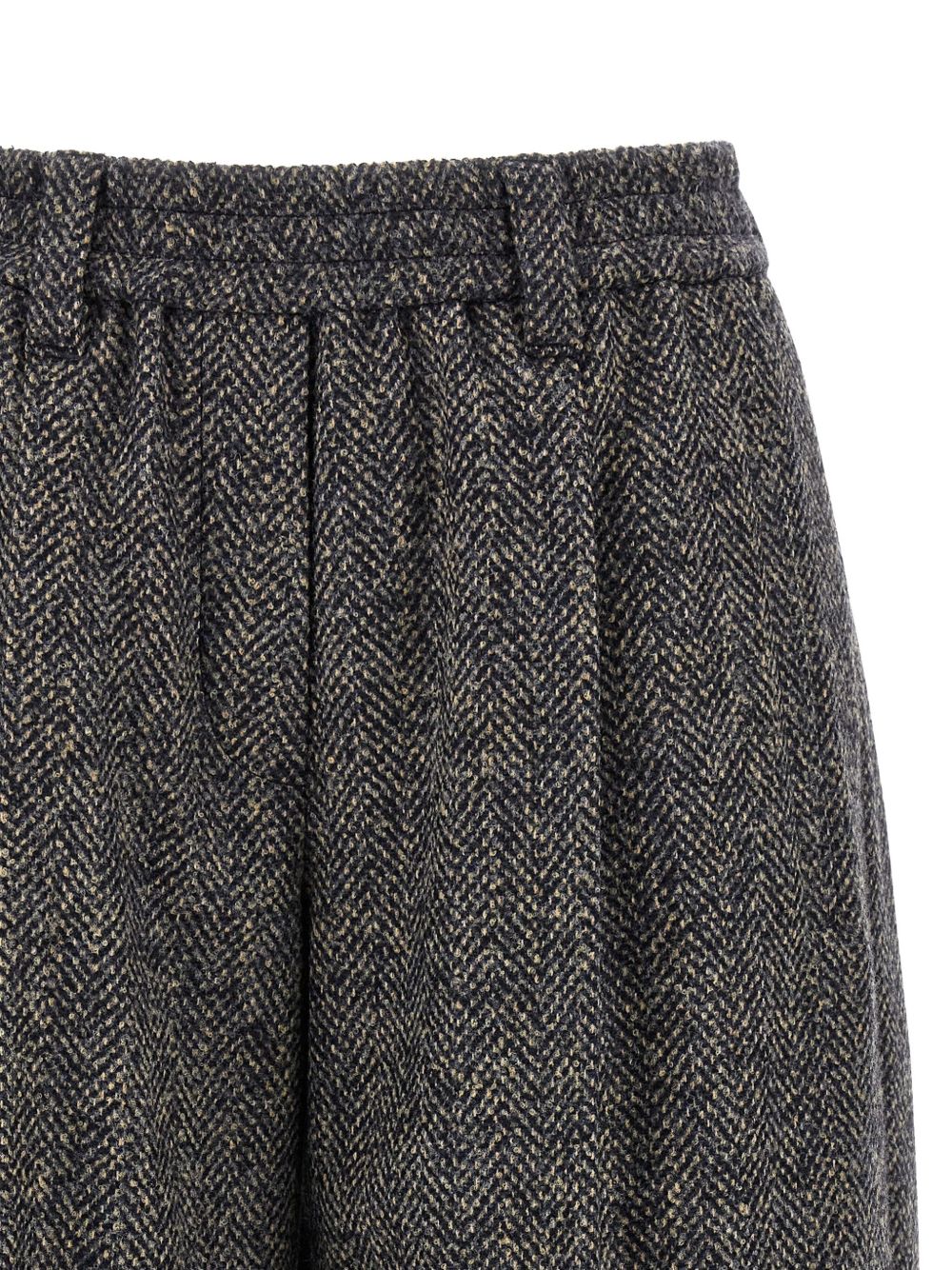 Brunello Cucinelli Herringbone Twill Shorts