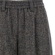 Brunello Cucinelli Herringbone Twill Shorts
