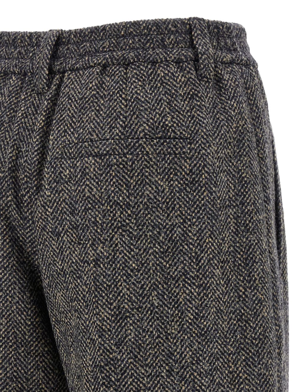 Brunello Cucinelli Herringbone Twill Shorts