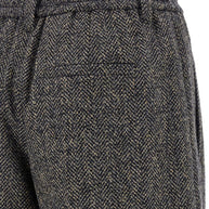Brunello Cucinelli Herringbone Twill Shorts
