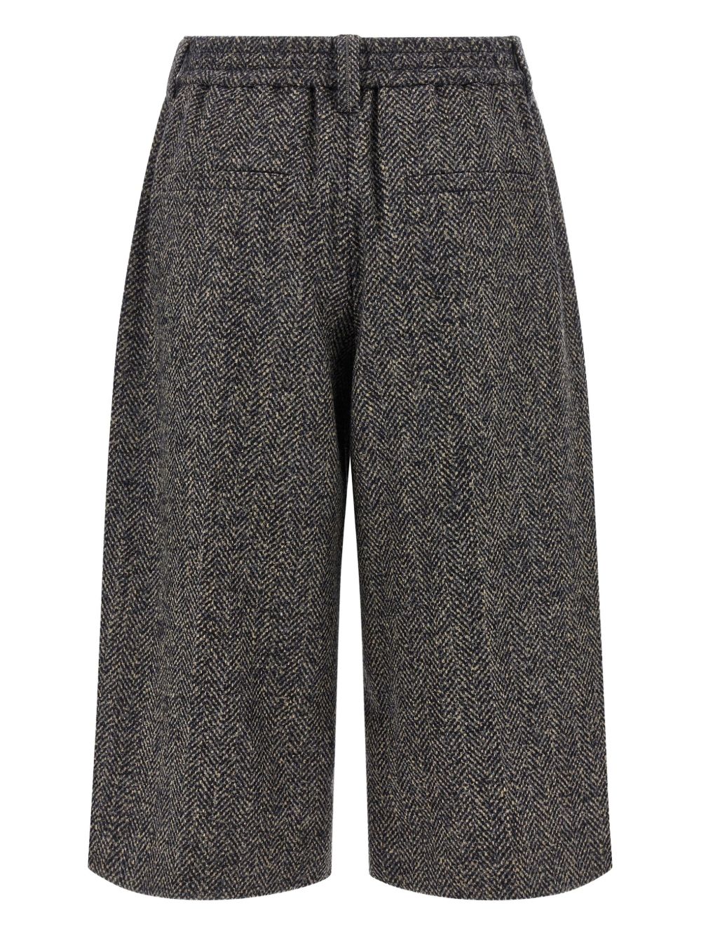 Brunello Cucinelli Herringbone Twill Shorts