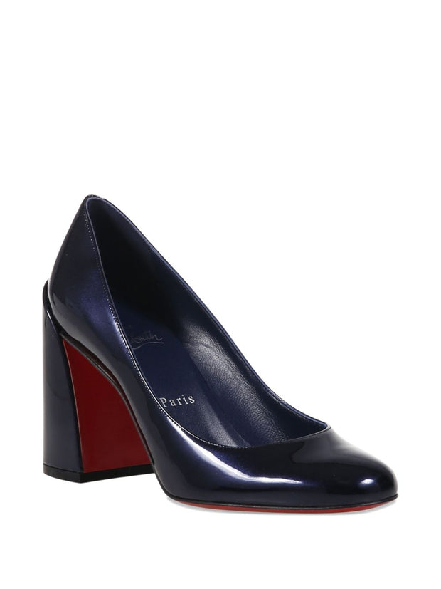 Christian Louboutin Miss Sab Leather Pumps Blue