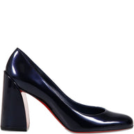 Christian Louboutin Miss Sab Leather Pumps Blue