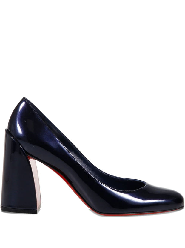 Christian Louboutin Miss Sab Leather Pumps Blue