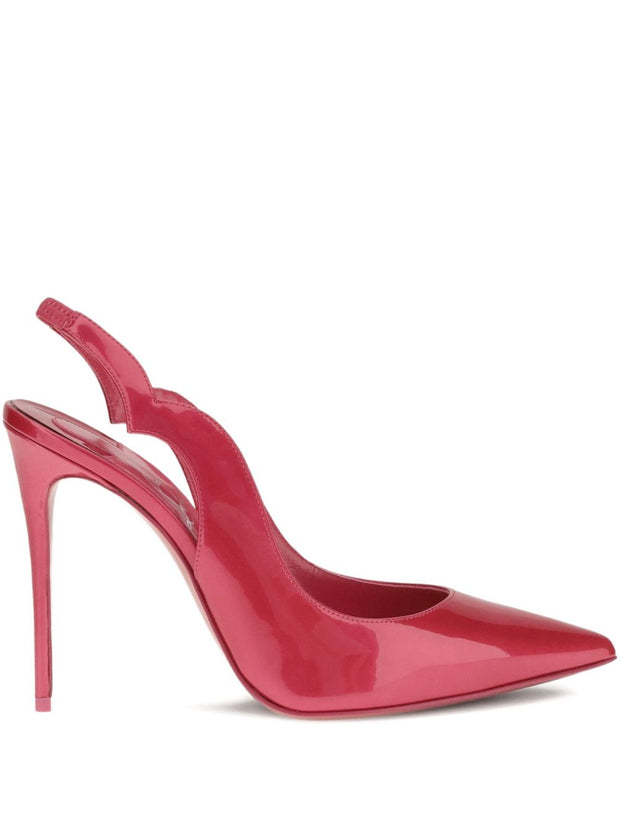 Christian Louboutin Hot Chick Leather Pumps Fuchsia