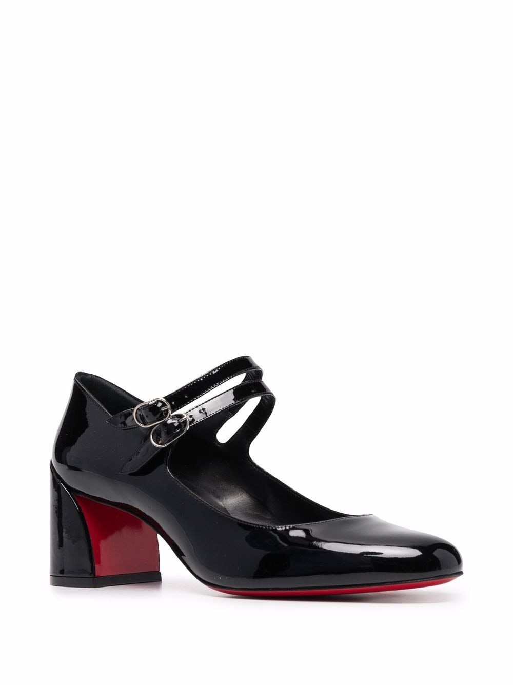 Christian Louboutin Miss Jane Leather Pumps Black