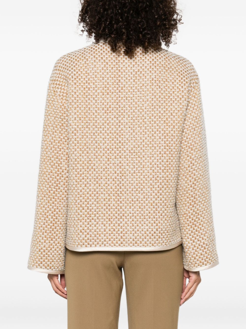 Forte Forte Tweed Jacket - Golden