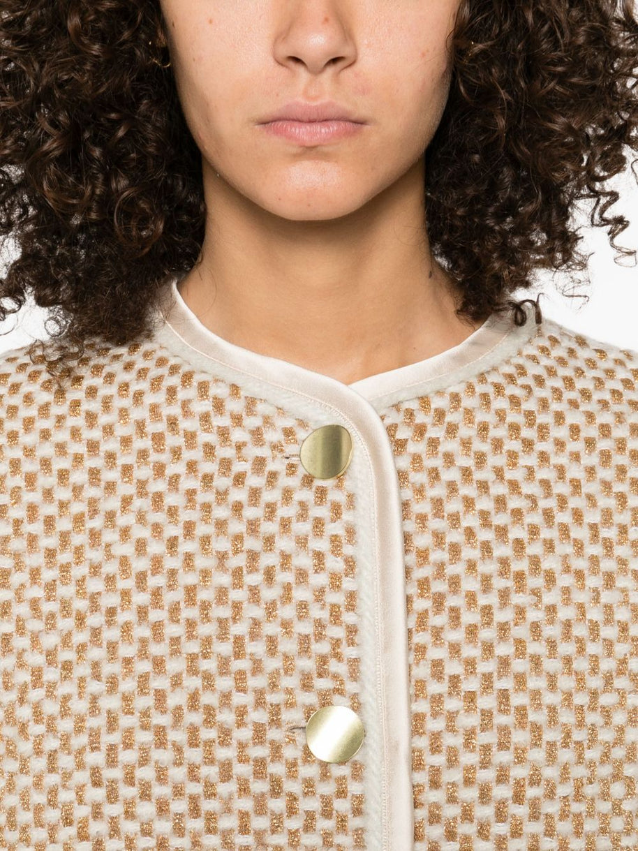 Forte Forte Tweed Jacket - Golden