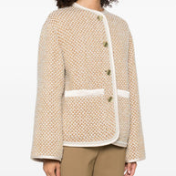 Forte Forte Tweed Jacket - Golden