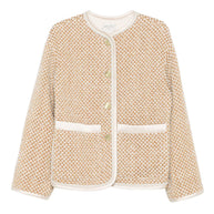 Forte Forte Tweed Jacket - Golden