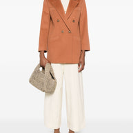 Forte Forte Cotton High-waisted Trousers - Beige