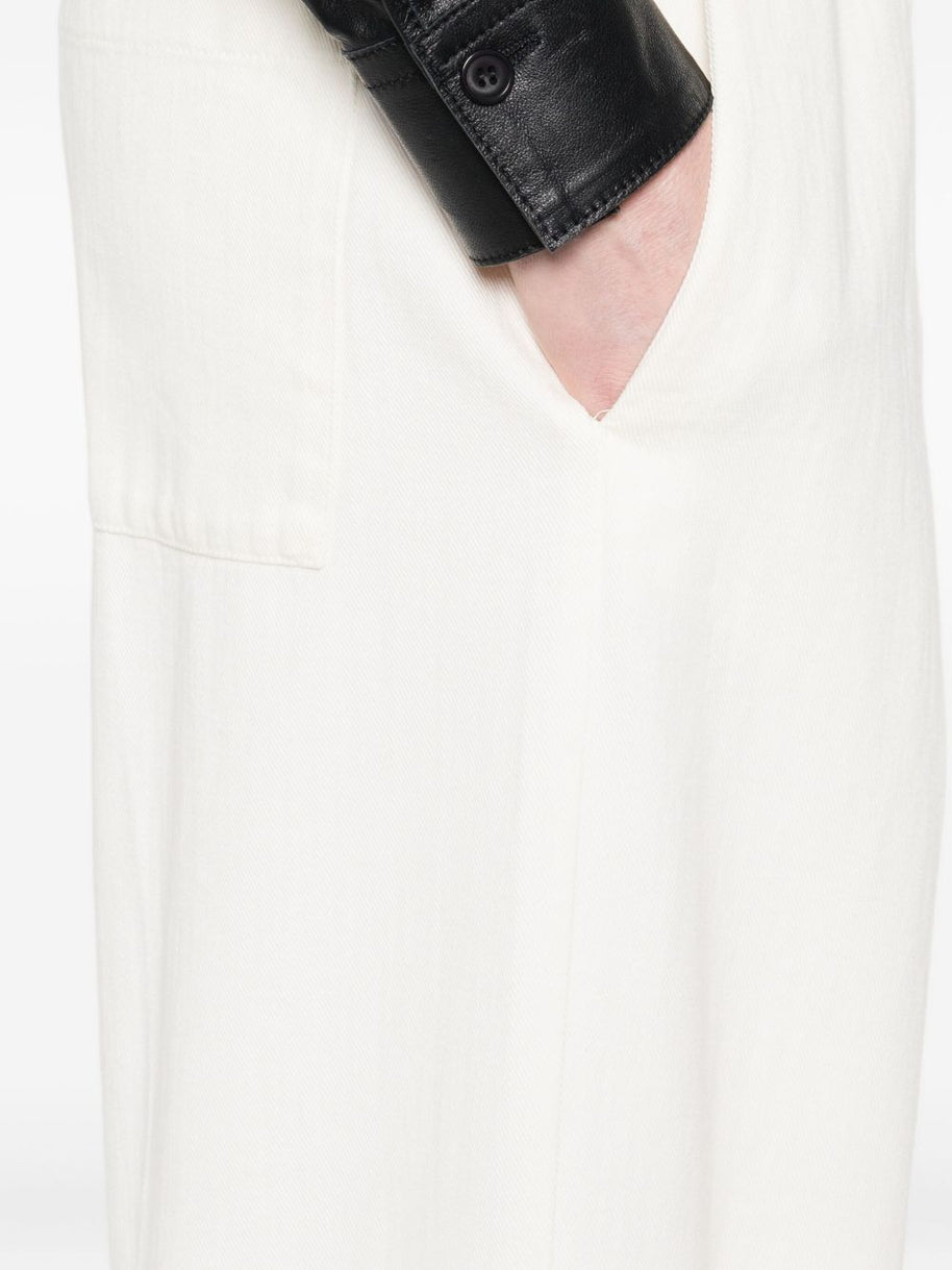 Forte Forte Cotton Trousers - Ivory