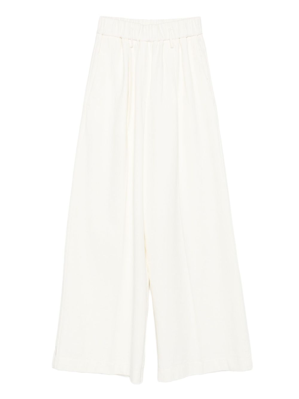 Forte Forte Cotton Trousers - Ivory