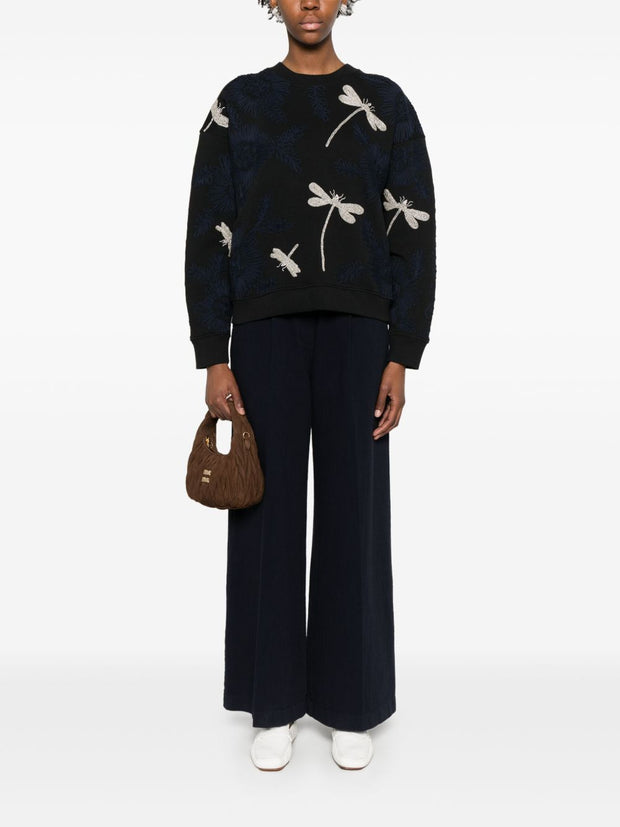 Forte Forte Cotton Trousers - Blue