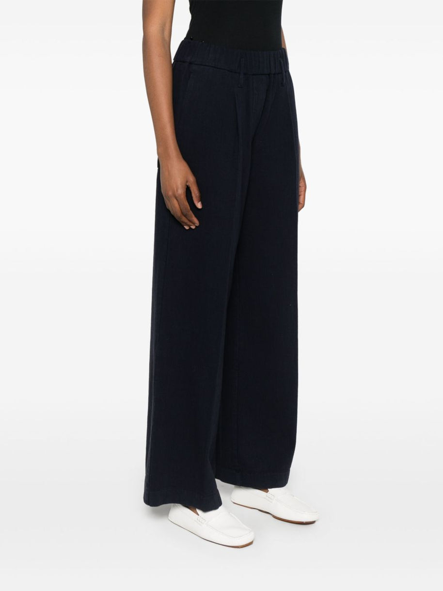 Forte Forte Cotton Trousers - Blue