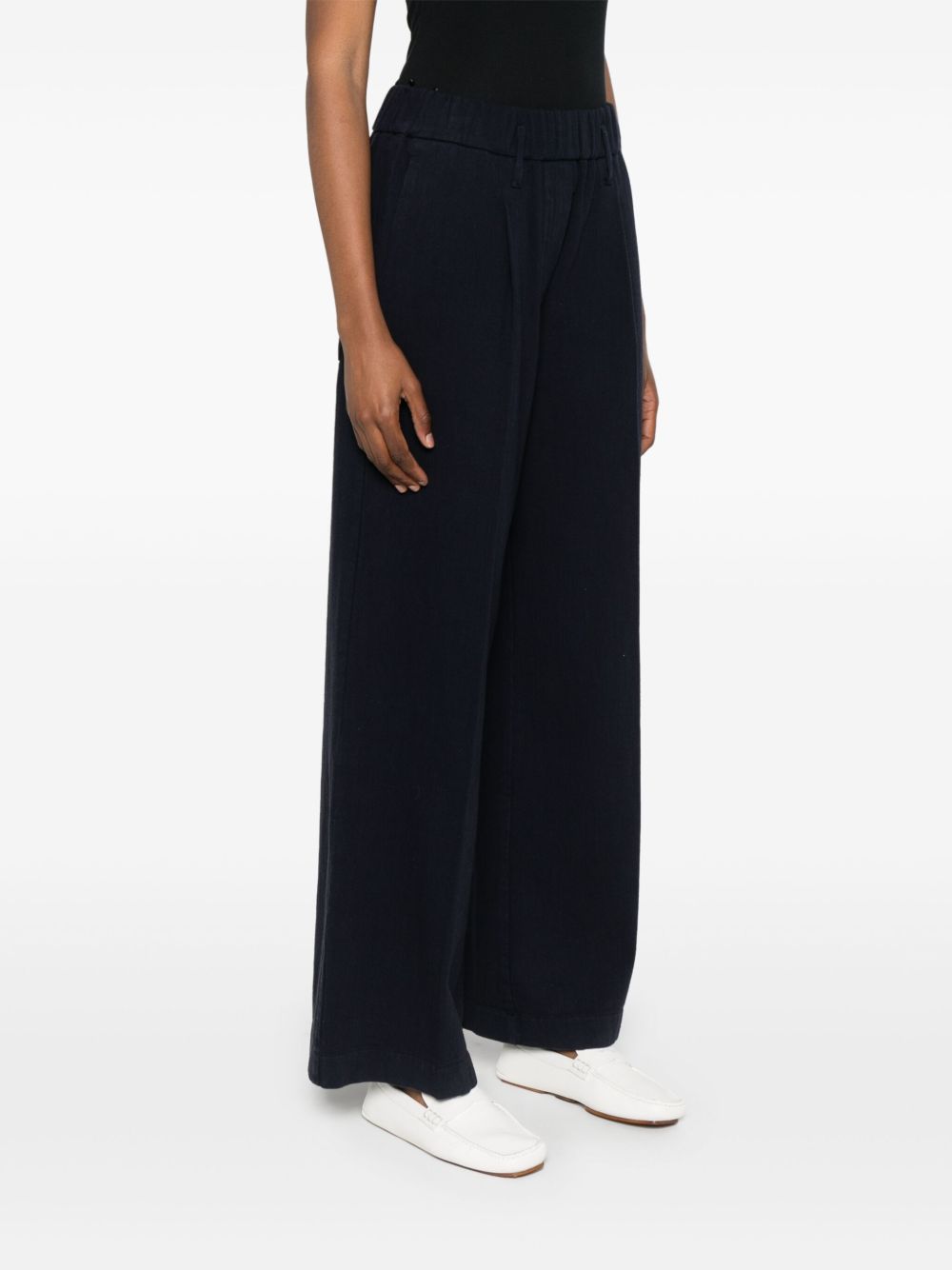 Forte Forte Cotton Trousers - Blue