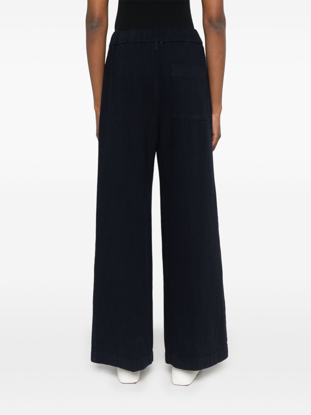 Forte Forte Cotton Trousers - Blue