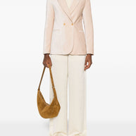 Forte Forte Velvet Double-breasted Jacket - Beige
