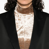 Forte Forte Satin Single-breasted Jacket - Black