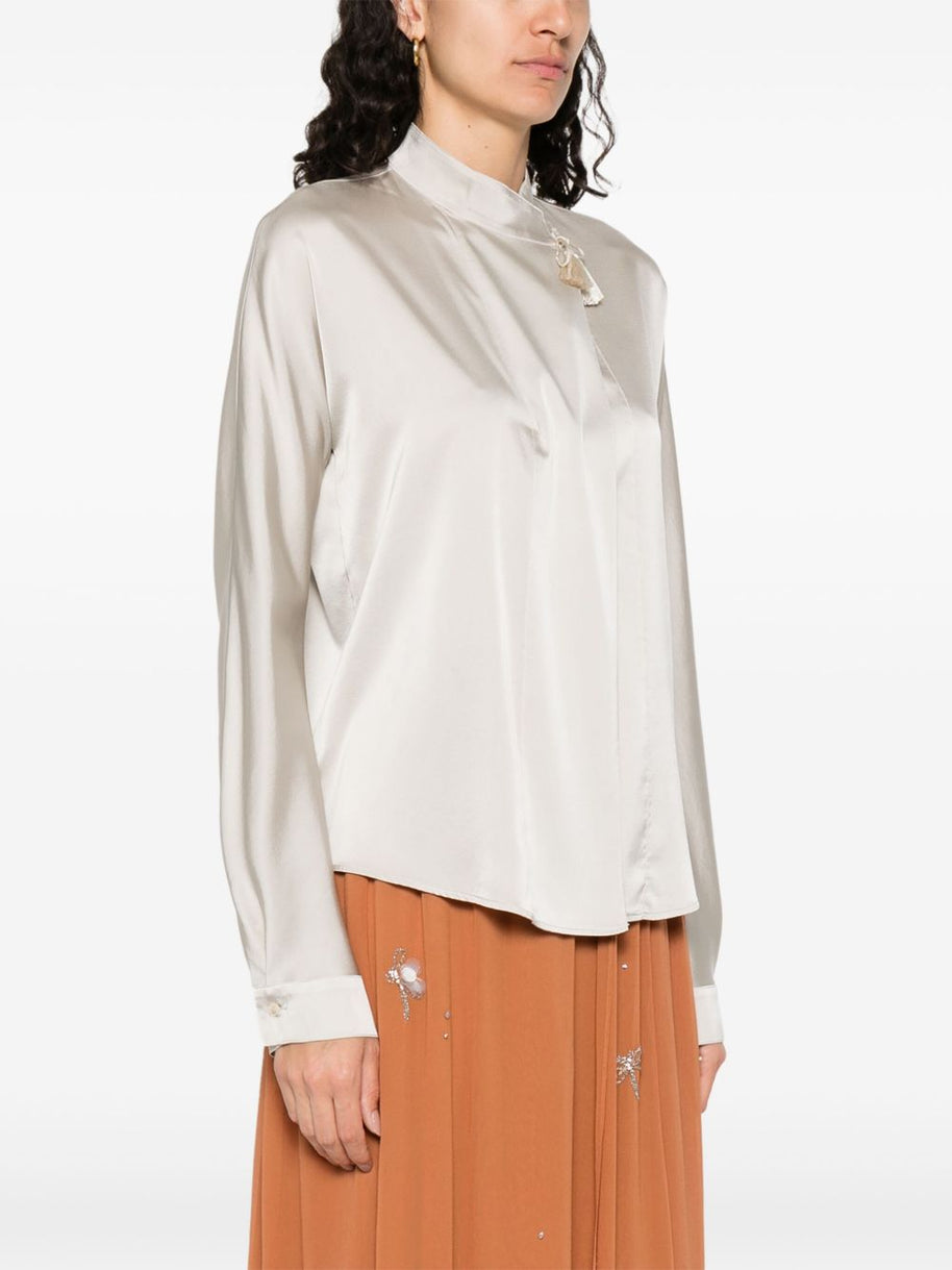 Forte Forte Silk Blouse - Beige