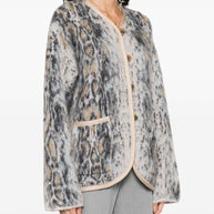 Forte Forte Wool Blend Jacket - Blue
