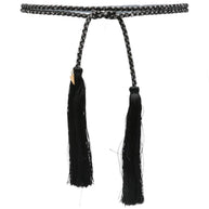 Forte Forte Braided Crystal-embellished Belt