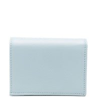 Valentino Garavani VLogo Leather Wallet - Clear Blue