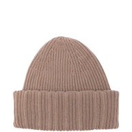 Fabiana Filippi Wool Beanie Hat - Brown