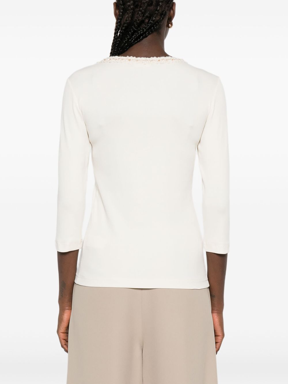 Fabiana Filippi Cotton Top - White