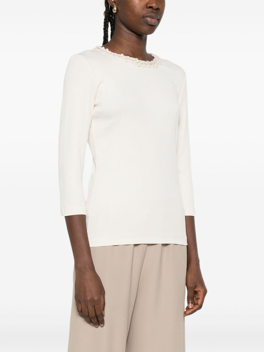 Fabiana Filippi Cotton Top - White