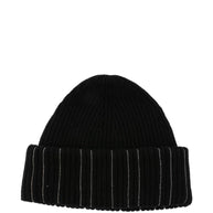 Fabiana Filippi Wool Beanie Hat - Black