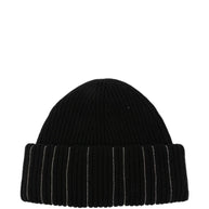 Fabiana Filippi Wool Beanie Hat - Black