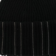 Fabiana Filippi Wool Beanie Hat - Black
