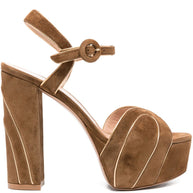 Gianvito Rossi Sandals Leather Brown