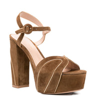 Gianvito Rossi Sandals Leather Brown