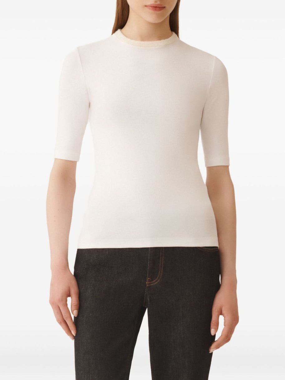Fabiana Filippi Cotton Top - White
