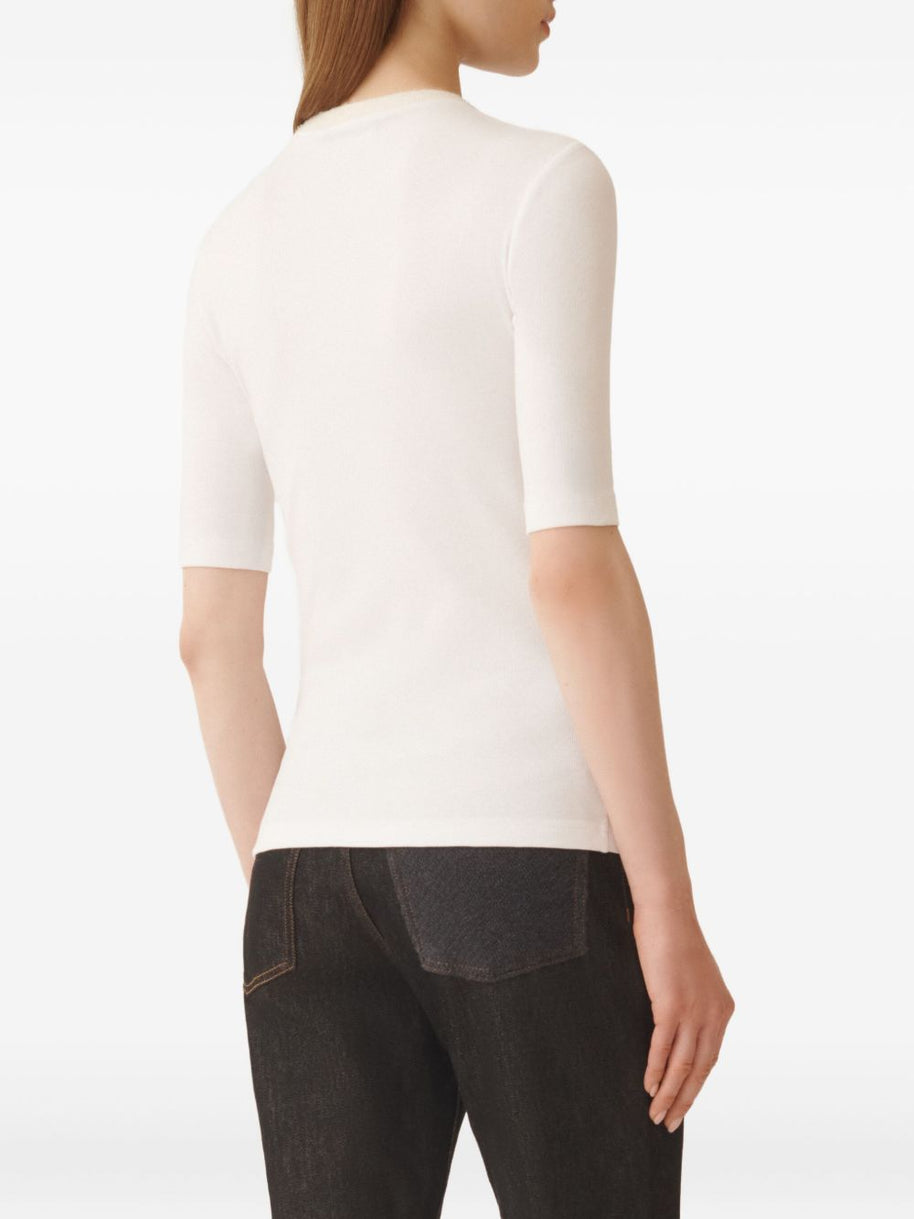 Fabiana Filippi Cotton Top - White