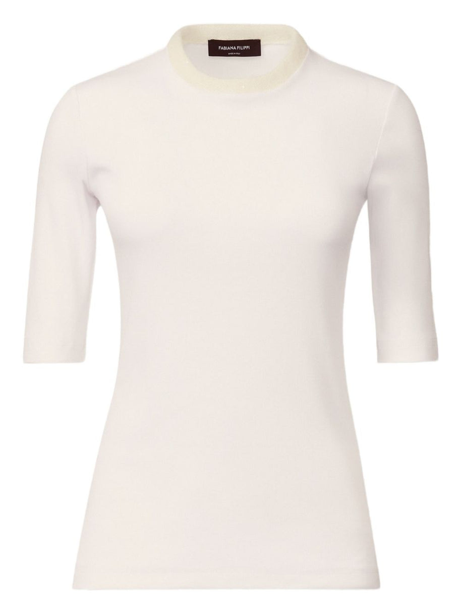 Fabiana Filippi Cotton Top - White