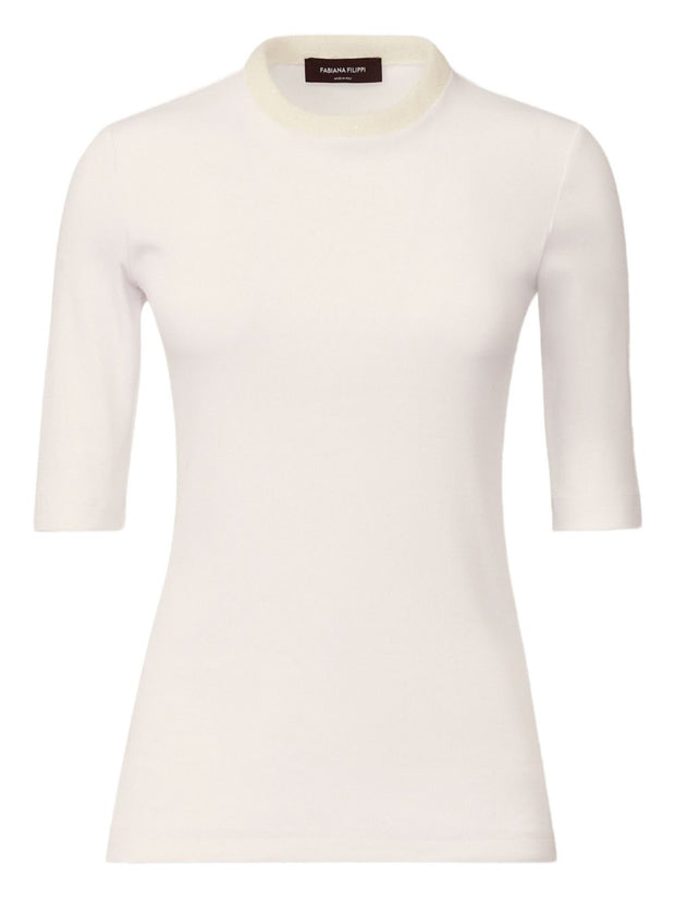 Fabiana Filippi Cotton Top - White
