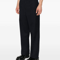 Saint Laurent Wool Trousers - Blue