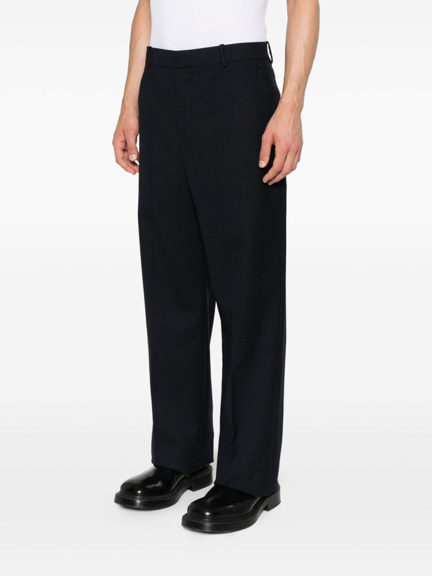 Saint Laurent Wool Trousers - Blue