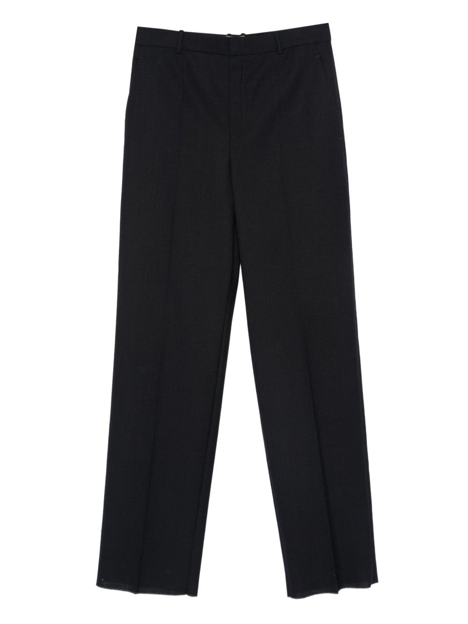Saint Laurent Wool Trousers - Blue