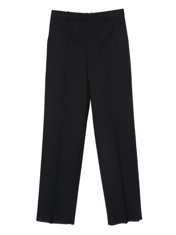 Saint Laurent Wool Trousers - Blue