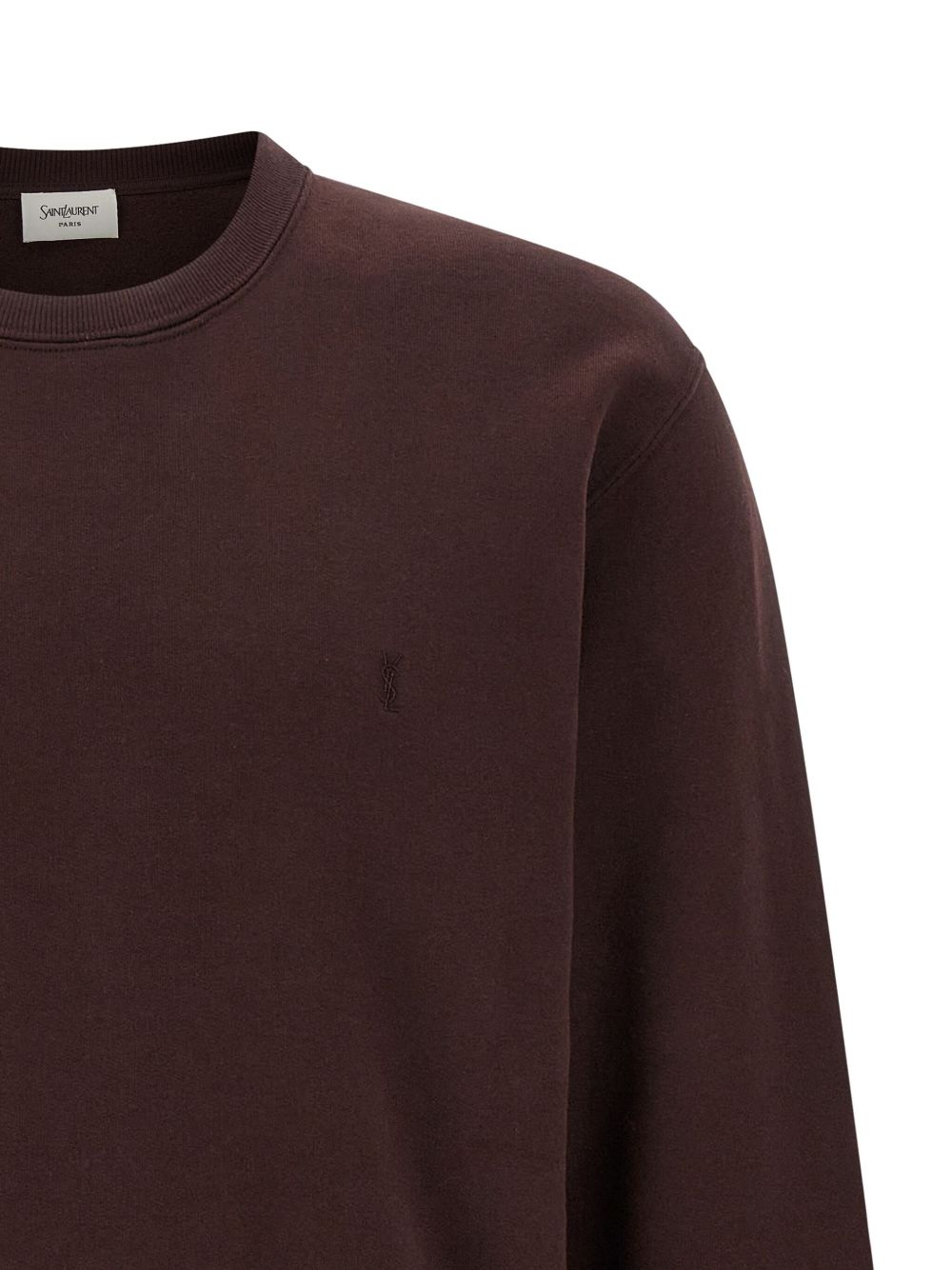 Saint Laurent Cassandre Cotton Sweatshirt
