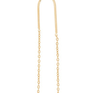 Valentino Garavani Vlogo Pendant Earrings Golden