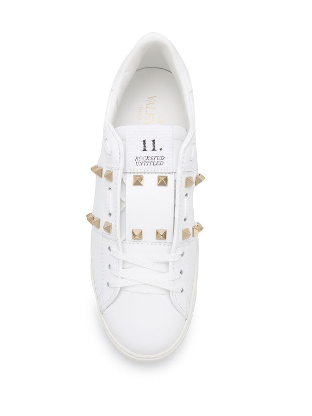 Valentino Garavani Rockstud Untitled Sneakers White