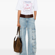 Dsquared2 Printed Cotton T-shirt - White
