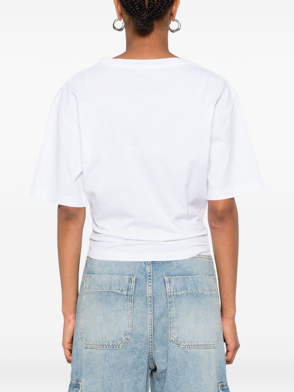 Dsquared2 Logo Cotton T-shirt - White