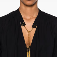 Elisabetta Franchi Embellished Bodysuit - Black